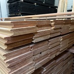 Ca. 100x Halfhouts, dakbeschot, douglas, 400cm lang